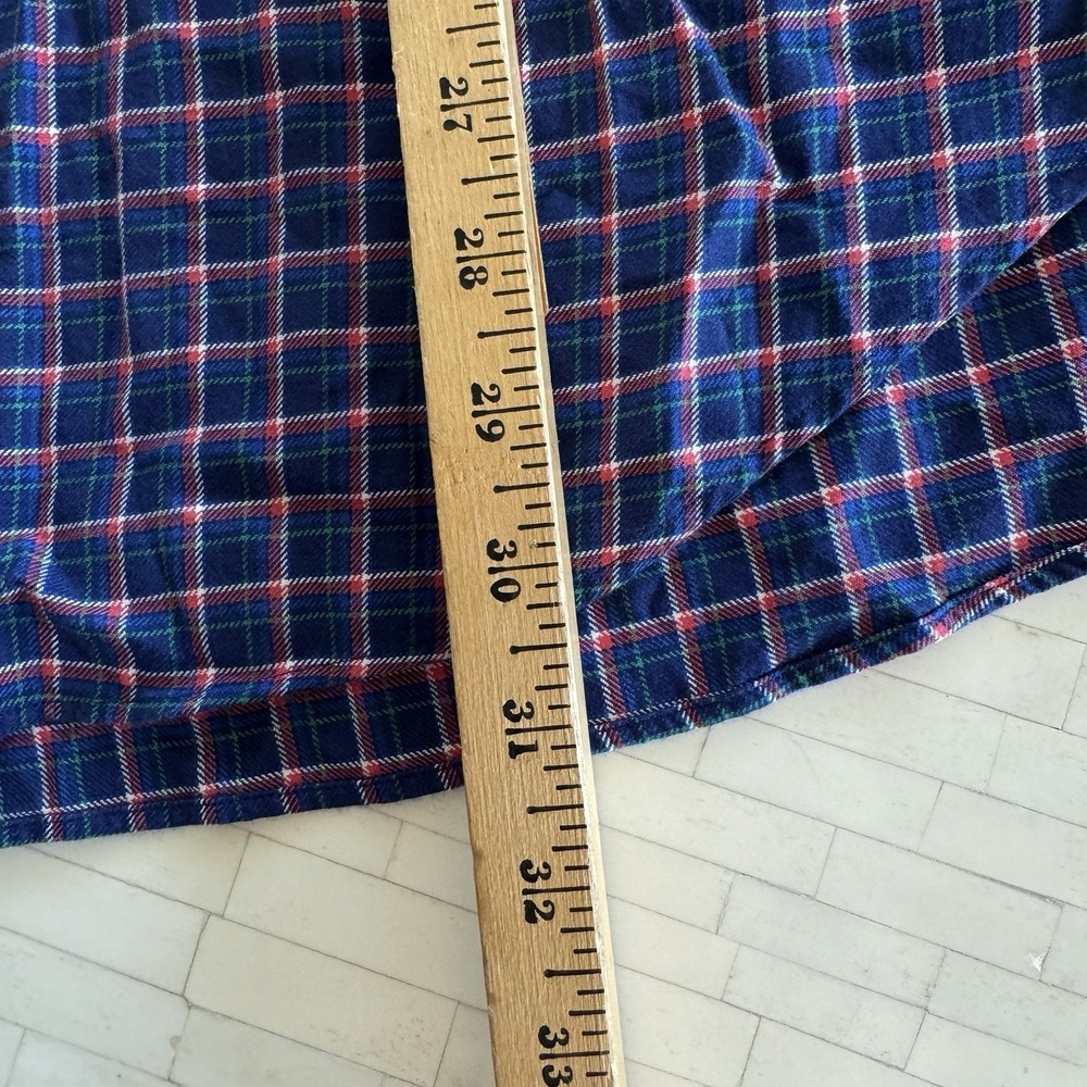 Ralph Lauren Classic Fit Plaid Button Down Shirt Men's XL Green Pony Logo Xmas - Picture 6 of 9